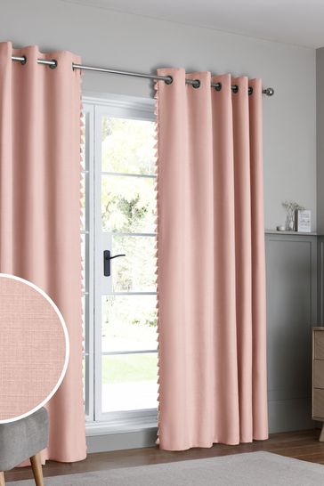 Textured Tassel Curtains From The, White Short Curtains Blackout