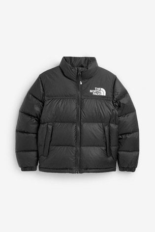 black north face jacket puffer
