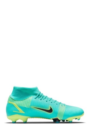 green nike mercurial football boots