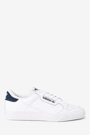 adidas originals continental 80 vulc trainers in white