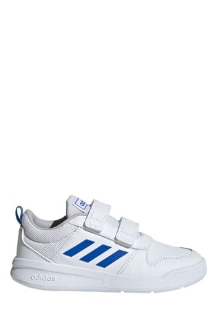 adidas white and blue