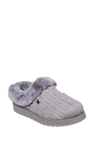 skechers bobs keepsakes ice storm women's slippers