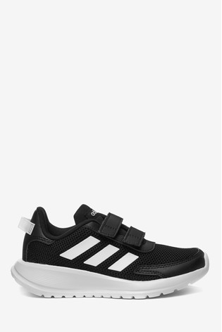 black adidas velcro trainers