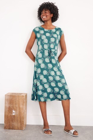Buy White Stuff Green Keeley Dress from ...