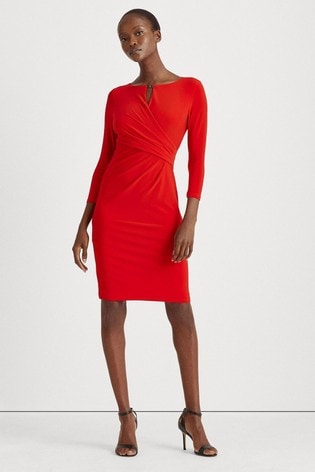 red dress ralph lauren