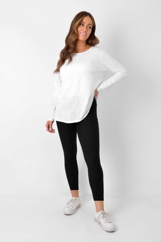 thick cropped leggings