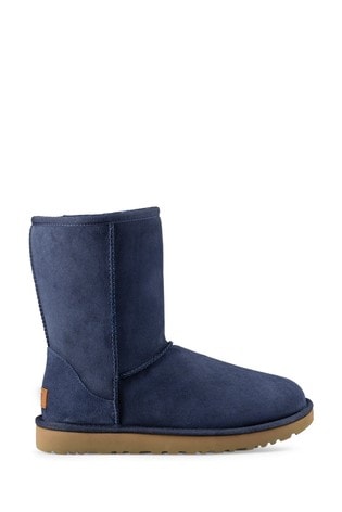 Buy UGG® Navy Classic Short Boots from 