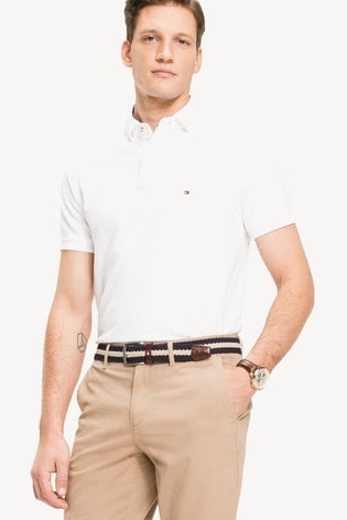 Percibir experimental aeronave Buy Tommy Hilfiger Core Premium Slim Fit Polo from the Next UK ...