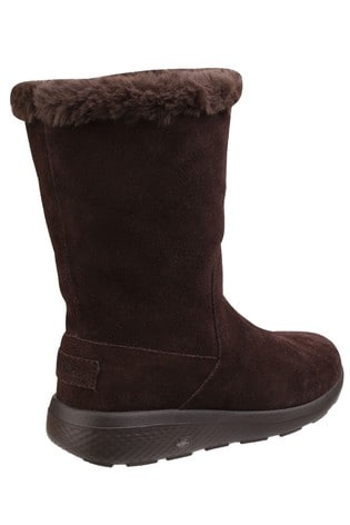 2 Suede Mid Calf Boot 