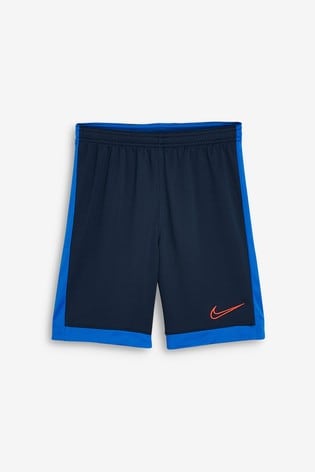 nike academy shorts blue