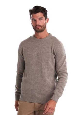 barbour jumper with elbow patches