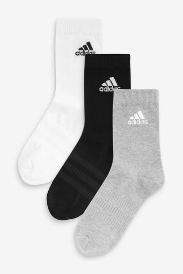 grey adidas socks