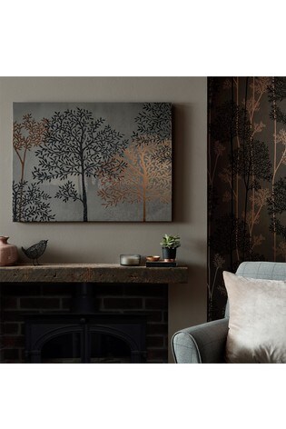 Buy Eternal Woodland Canvas By Art For The Home From The Next Uk Online Shop,Black Panther Chadwick Boseman Movies