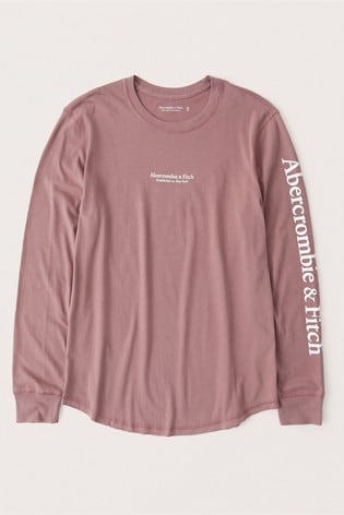 pink abercrombie shirt