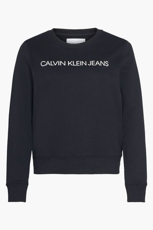 calvin klein jeans black hoodie