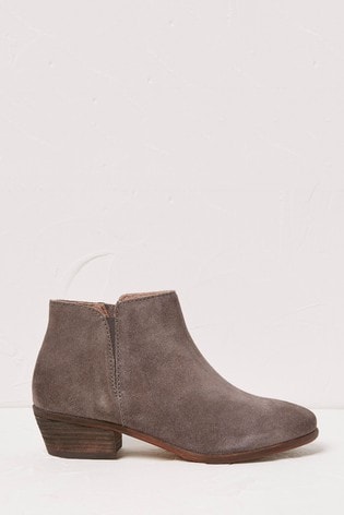 Buy FatFace Grey Lytham Ankle Boots 