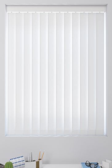 Buy Waterproof White Made To Measure Vertical Blind From The Next