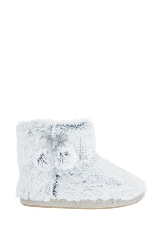 fluffy slipper boots