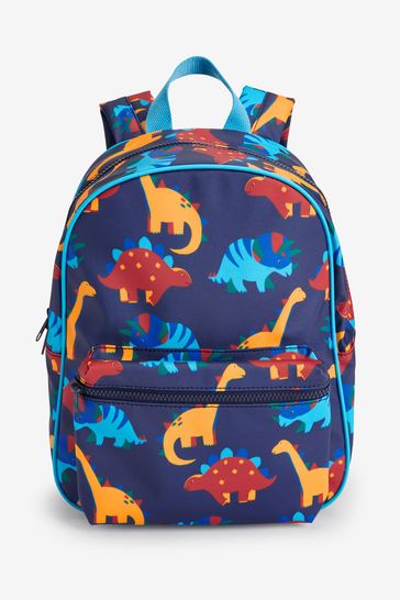 blue dinosaur backpack