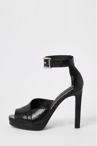 river island barely there sandals
