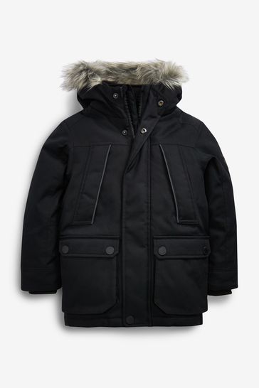 next black parka