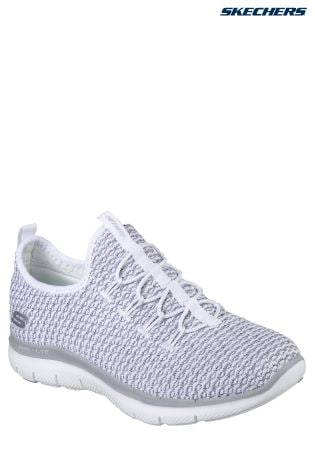 skechers air cooled white