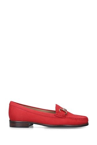 carvela red suede shoes