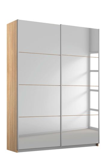 Buy Cameron Oak Effect 1 36m Sliding Wardrobe By Rauch From The