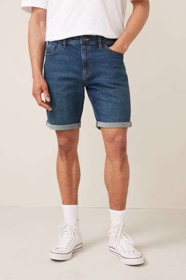next denim shorts