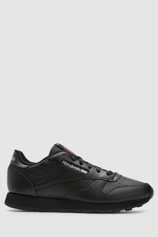 Buy Reebok Black Classic Trainers from 