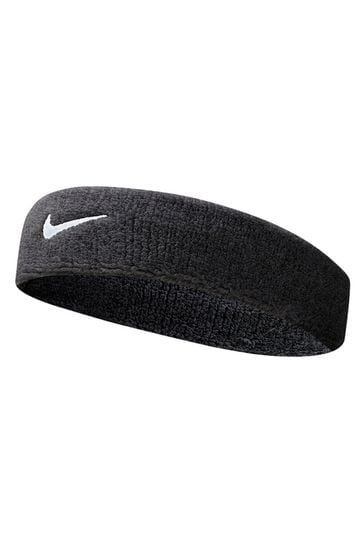 Buy Nike Black Swoosh Headband from the 