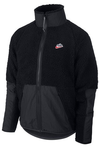 nike fleece zip