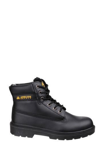 black safety boots uk