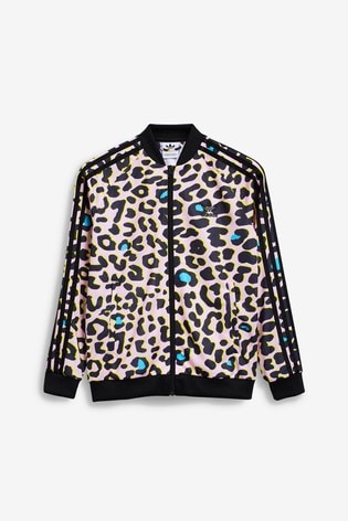 adidas animal print jacket