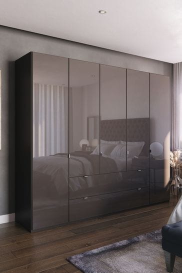 Buy Monroe Five Door Wardrobe From The Next Uk Online Shop