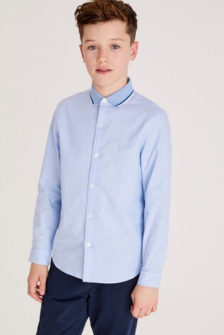 jersey oxford shirt