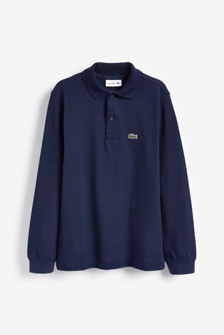 lacoste long sleeve polo shirts