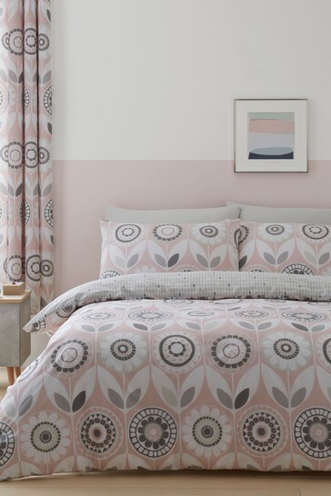 Buy Catherine Lansfield Annika Floral Duvet Cover And Pillowcase