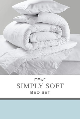 Buy Simply Soft Duvet Pillow And Mattress Protector Set From The
