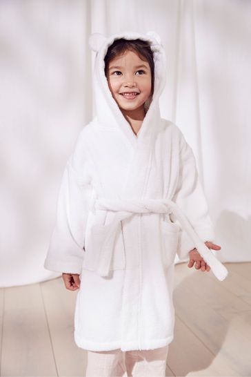 Buy The White Company White Hydrocotton Robe from the Next UK online shop