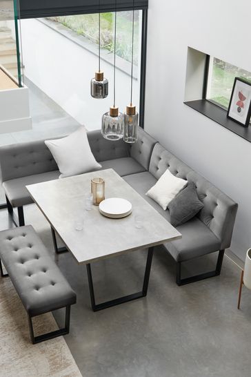 Corner Dining Set From The Next Uk, Corner Bench Style Kitchen Table
