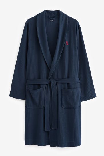 mens waffle dressing gown uk