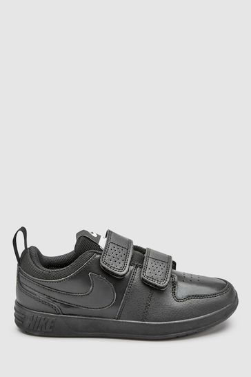 nike black junior trainers