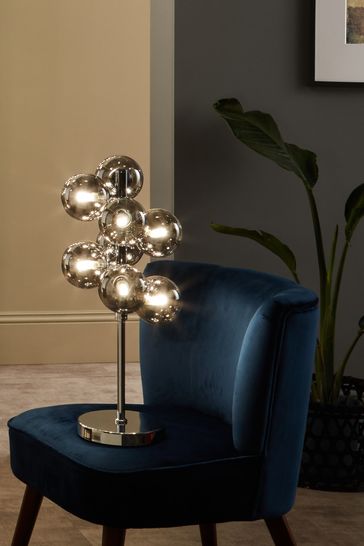 Pacific Vo Glass Orb And, Orb Table Lamp Uk