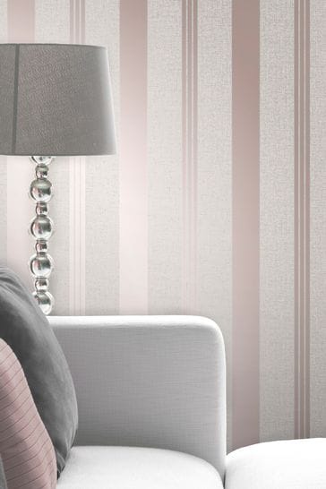 Buy Fine Décor Quartz Stripe Wallpaper from the Next UK online shop