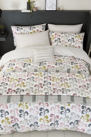 Buy Helena Springfield Liv Retro Geo Floral Duvet Cover And