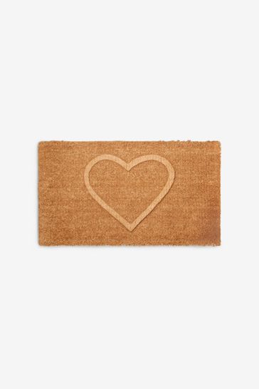 Buy Heart Embossed Doormat From The Next Uk Online Shop