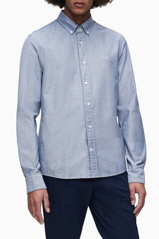 calvin klein the stretch cotton shirt slim fit