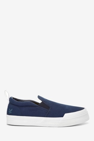 lyle and scott slip on shoes