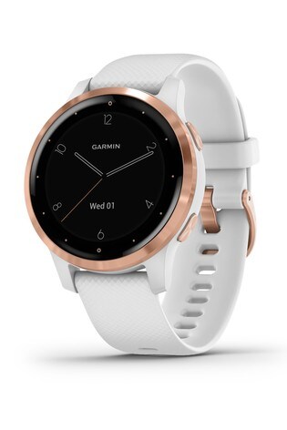 Buy Garmin Vivoactive White Rose Gold 4s Gps Smartwatch From The Next Uk Online Shop